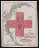 France Vignettes Croix Rouge - Neuf * Avec Charnière - TB - Red Cross