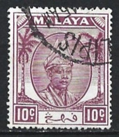 Malaya, Pahang 1950. Scott #56 (U) Sultan Abu Bakar - Pahang