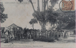 C. P. A. : Guyane : SAINT-LAURENT Du MARONI : Rentrée Des Corvées De Transportés, Timbre 1911, Pérez Et Lévy, St-Laurent - Saint Laurent Du Maroni