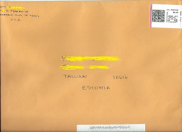 USA 2022 Cover To ESTONIA - Storia Postale