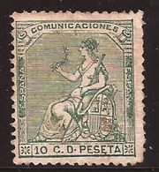 ESPAÑA - Fx. 1102 - Yv. 132 - Alegoria De La República - 1873 - (*) - Neufs