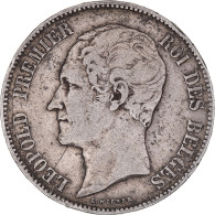 Monnaie, Belgique, Leopold I, 5 Francs, 5 Frank, 1851, TB, Argent, KM:17 - 5 Frank