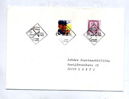 Carte Cachet Kala 1989 ? Sur Facteur - Covers & Documents