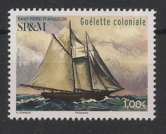 SPM - 2021 - N°Yv. 1259 - Bateau Goelette - Neuf Luxe ** / MNH / Postfrisch - Unused Stamps