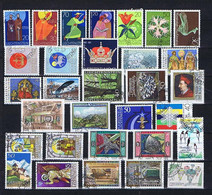 Liechtenstein 1967-1988: 31 Diff. Used, 31 Versch. Gestempelt - Collections