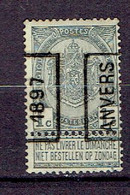 Préo - Voorafgestempelde Zegels 89A - Anvers 1897 Timbre N°53 - Roulettes 1894-99