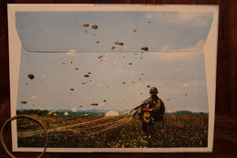 Enveloppe Photo 1980's 11e DP Parachutiste RCP RPIMA Militaria Cover Non Utilisée Neuve - Andere & Zonder Classificatie