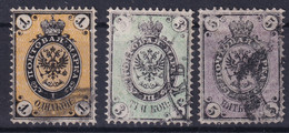 RUSSIA 1864 - Canceled - Zag# 8-10 - Gebraucht