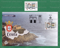 2020 SPAIN Espagne - CEUTA 1v MNH ** + FDC - Minaret Of Muley El Mehdi Mosque In Alphabet C, Islam, Islamic Architecture - Mosques & Synagogues