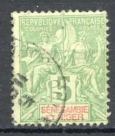 SENEGAMBIE Et NIGER > Yvert Ø N° 4 < Oblitéré - Ø Used - Used Stamps