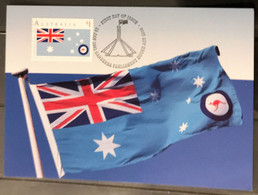 Australia/Australie: Intero, Stationeri, Entier, Bandiera, Flag, Drapeau - Covers