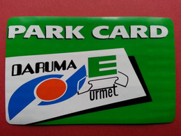 PARK CARD GREEN Daruma URMET 10u Telephone Test Inductive Mint Unused Neuve (BA1019 - Test- Und Dienst-TK