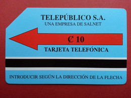 EL SALVADOR - RARE ELS-M-02 TEST 10C Colon No $ BLUE (T0120.5 - El Salvador