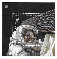 Nations Unies - ONU - 2018 - New York - Yvert** BF 43 - Sortie Dans L'espace De Scott Kelly - - Covers & Documents