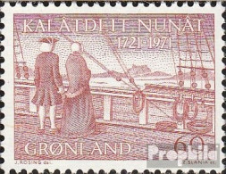 Dänemark - Grönland 77 (kompl.Ausg.) Postfrisch 1971 Kolonialisation Grönlands - Unused Stamps