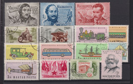 Ungarn Lot ° Briefmarken Gestempelt /  Stamps Stamped /  Timbres Oblitérés - Collezioni