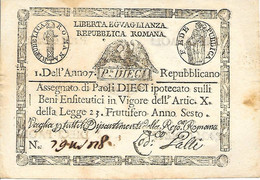 CITE DU VATICAN - 10 Paoli - 1898 - (S540b) - TB - Other & Unclassified