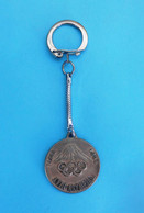 OLYMPIC GAMES TOKYO 1964 - Vintage Keychain * Jeux Olympiques Olympia Olympiade Olimpiadi Juegos Olímpicos Japan - Bekleidung, Souvenirs Und Sonstige