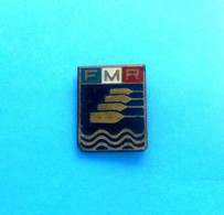 MEXICO ROWING FEDERATION - FISA .. Old Pin Badge Aviron Rudersport Rudern Ruder Remo Canottaggio Anstecknadel Distintivo - Canottaggio