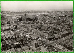 F1807  CPSM  SAINT-POL-sur-MER (Nord)  Vue Générale  EN AVION AU-DESSUS DE ... +++++++++++ - Saint Pol Sur Mer