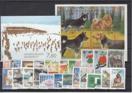 Finland 1989 - Full Year MNH ** - Annate Complete