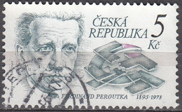 Ceska Republika 1995 Michel 65 O Cote (2009) 0.30 Euro Journaliste Et écrivain Ferdinand Peroutka Cachet Rond - Gebraucht