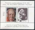 POLAND 1981 PICASSO RARE SPECIAL EDITION MIN SHEET MNH Art Artists Paintings  Spain Painter Draughtsman Sculptor France - Prove & Ristampe