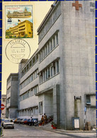 MACAU - 1980 HOSPITAL ISSUE WITH OVPT  MAX CARD (CANCEL DATE: 1982) - Cartoline Maximum