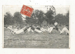 Cp, Sports ,gymnastique Assouplissements ,  Voyagée 1911 - Gymnastik