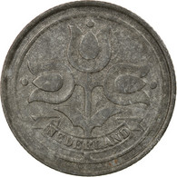 Monnaie, Pays-Bas, Wilhelmina I, 10 Cents, 1943, TB+, Zinc, KM:173 - 10 Cent