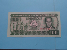 100 Meticais (1989) Mocambique ( For Grade See SCANS ) UNC ! - Mozambique