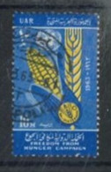 EGYPT - 1963 - FREEDOM FROM HUNGER  STAMP, SG # 746, USED. - Gebruikt