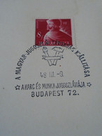 ZA414.6 Hungary Special Postmark  Society Exhibition Of Hungary- Yugoslavia - Yugoslavia Of Struggle And Work 1948 - Cartas & Documentos