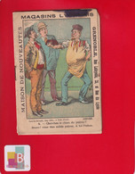 Paris Magasins Lyonnais LEVY  Carnet Chromo Calendrier 1890 Courbe Rouzet Horaires Trains  Tramways Omnibus - Europa