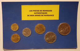 6 Pièces De Monnaies Authentiques  Sous Blister De Votre Année De Naissance 1993 ( Idée Cadeau ) - Sonstige & Ohne Zuordnung
