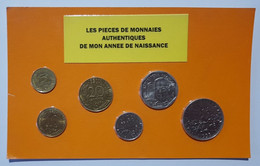 6 Pièces De Monnaies Authentiques  Sous Blister De Votre Année De Naissance 1995 ( Idée Cadeau ) - Andere & Zonder Classificatie