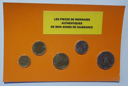 5 Pièces De Monnaies Authentiques  Sous Blister De Votre Année De Naissance 1996 ( Idée Cadeau ) - Andere & Zonder Classificatie
