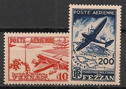 FEZZAN - 1950 - Poste Aérienne PA N°Yv. 4 Et 5 - Série Complète - Neuf Luxe ** / MNH / Postfrisch - Neufs