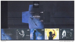 ARGENTINA: Música - Leyendas Del Rock Argentino / Gustavo Cerati (2015) MNH Booklet / Carnet Nuevo - Postzegelboekjes