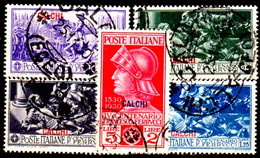 Egeo-OS-273- Carchi: Original Stamp "Ferrucci" And Overprint 1930 (o) Obliterated - Quality In Your Opinion. - Egeo (Calino)