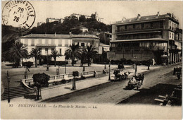 CPA AK PHILIPPEVILLE La Place De La Marine ALGERIE (1189274) - Souk Ahras