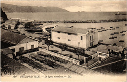 CPA AK PHILIPPEVILLE Le Sport Nautique ALGERIE (1189754) - Souk Ahras