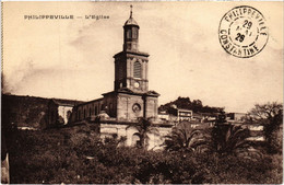 CPA AK PHILIPPEVILLE L'Eglise ALGERIE (1291632) - Souk Ahras