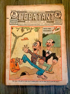 L'épatant N° 1312 LES PIEDS NICKELES FORTON  CALLAUD 21/09/1933 Pub POULAIN - Pieds Nickelés, Les