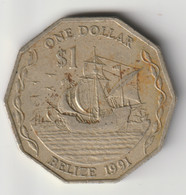 BELIZE 1991: 1 Dollar, KM 99 - Belize