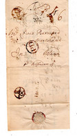 Ca. 1780 ,clear Postmark " HULL " Cover To Ostende ( Belgium ) Over London  , Paid - ...-1840 Precursores