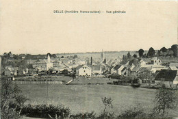 Delle * Vue Générale De La Commune - Delle