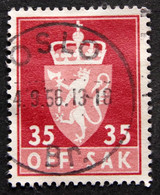 Norway 1955  Minr.74X   OSLO (Lot E 384 ) - Dienstmarken