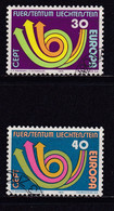 LIECHTENSTEIN, 1973, MNH Stamp(s) , Europe CEPT, Michel Nr(s). 579-580, Scannr. M22618 - Usati