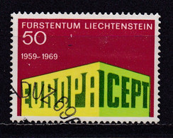 LIECHTENSTEIN, 1969, MNH Stamp(s) , Europe CEPT, Michel Nr(s). 507, Scannr. M22570 - Usados